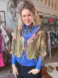Rare Bird Button Butterfly Top