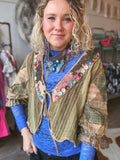 Rare Bird Button Butterfly Top