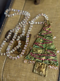 Crystal Christmas Tree Necklace – A Rare Bird