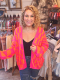 Checkerboard Lightweight Cardigan - 2 colors