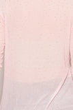 Light Pink Celestial Breeze Mesh Top