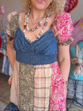 Wild Indigo Midi Dress