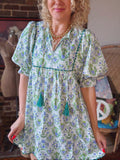 Meadow Mist Bubble Sleeve Mini