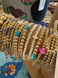 Jennifer Thames Stacking Gold Dipped Bracelet