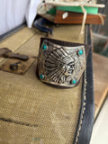 A Rare Bird Spirit of the West Leather Cuff