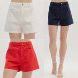 Coastal Classic High-Waist Shorts