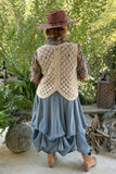 Ruffled Up Skirt - Chambray by Jaded Gypsy