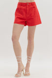 Coastal Classic High-Waist Shorts