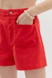 Coastal Classic High-Waist Shorts