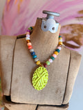 Rainbow Revival Necklace – Chartreuse