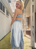 Seaside Whisper Maxi Dress