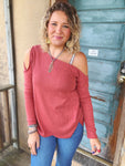 Sienna One-Shoulder Knit