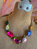 Midnight Carnival Crystal Necklace