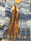 Prairie Plume (brown) Earrings by Art by Amy