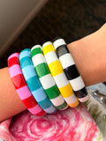 ✨ Candy Stripe Stacker Bracelets