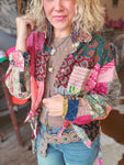 JG Patchwork Sunrise Top