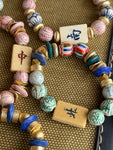 Wood Tile Mahjong Bracelet