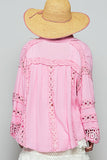 Sugar Lace Button-Up