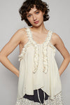 Luna Belle Ruffle Top