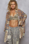 Boho Canvas Trompe L’Oeil Shirt