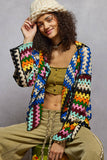 Kaleidoscope Crochet Cardigan