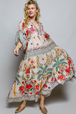 Bohemian Garden Maxi Dress