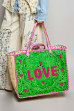Love Loud Quilted Tote