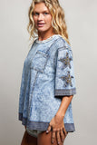 Starlight Denim Tee