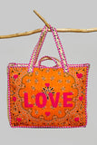 Love Loud Quilted Tote