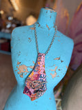 Longhorn Luxe Kantha Necklace