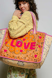 Love Loud Quilted Tote
