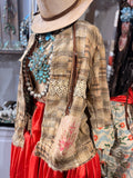 Honey Beige Floral Jacket by A Rare Bird