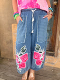 Rose Garden Denim Pants