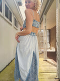 Seaside Whisper Maxi Dress