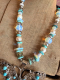 Turquoise Flight Butterfly Necklace by A Rare Bird
