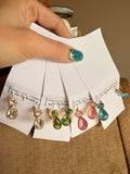 Starlight Spark Huggie Earrings by Jennifer Thames Originals