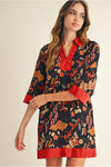 Imperial Garden Shift Dress