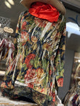A Rare Bird Crushed Velvet Top