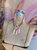 Blushing Waters Jade Fish Necklace by Jennifer Thames Originals