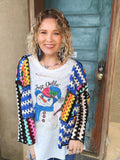 Kaleidoscope Crochet Cardigan