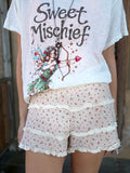 Sweet Little Wildflower Ruffle Shorts