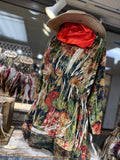 A Rare Bird Crushed Velvet Top