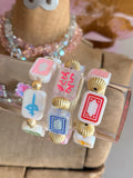 Get your Mahj On Stretch Bracelet