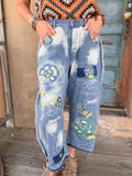 Wildbloom Barrel Jeans by Jaded Gypsy