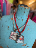 Holiday Heirloom Santa Necklaces