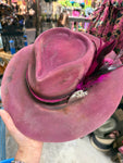 A Rare Bird Pink Heart Hat