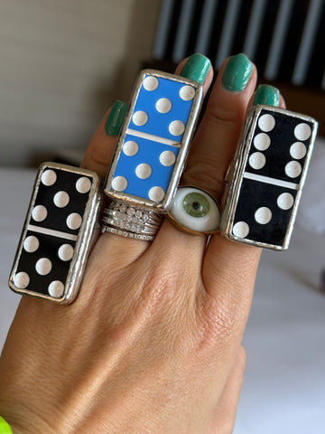 Lucky Domino Ring