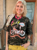 Chopper Camo Tee — Lady the Brand