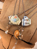 Tea Party Treasure Necklace — by Art by Amy