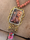 Southern Sweetheart Portrait Necklace